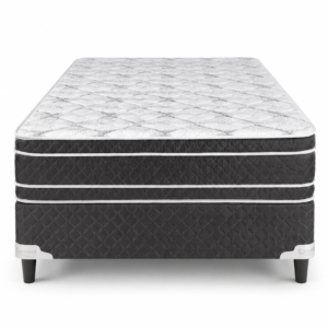 Sommier y Colchón Cannon Espuma Alta Densidad Lyon Euro Pillow 80x190